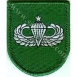 Parachute Team Embroidered Patch - 8x6.5 cm