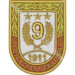 9th Army Command Embroidered Patch - 7x5.5 cm
