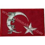 Ay Yıldız Göktürk Türk Flag Embroidery Patch 7.5x4.5 cm