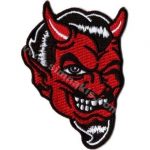 Devil Embroidery Patch Set 2 Pieces