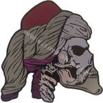 Motorcycle Jacket Embroidery Patch Woven 30x30 cm