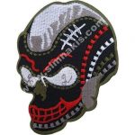 Skull Embroidery Patch 10x7.5 cm