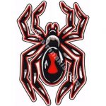 Spider Jacket Patch - Embroidery 32x20 cm