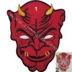 Devil Embroidery Patch Set 2 Pieces