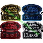 Land Rover 4x4 Embroidery Patch Emblem 9x7.5 cm
