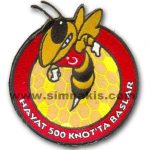 121 Squadron "Life Starts at 500K" Embroidery Patch