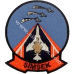 Şimşek Filo Embroidery Patch - 8x9 cm