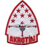 Akrotim Embroidery Patch - 6.5x9 cm