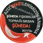 201 Filo Embroidery Patch - 9x9 cm