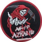 AH-1 Azrail Filo Embroidery Patch - 9x9 cm