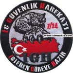 IGH Internal Security Operations Embroidery Patch - 9x9 cm