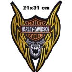 Motor Harley Davidson Cycles Embroidery Patch - 21x31 cm