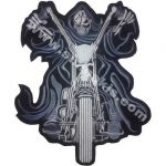 Motorcycle Jacket Embroidery Patch - 35x29 cm