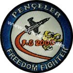 Filo Claws Freedom Fighter Embroidery Patch - 9x9 cm