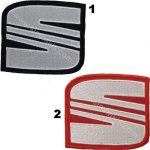 Seat Logo Embroidery Patch Badge 7x8 cm