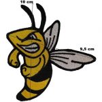 121 Filo Bee Embroidery Patch - 9.5x10 cm
