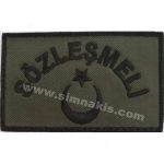 Contracted Soldier Embroidered Patch - 5x8 cm