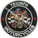 Triumph Motorcycles Embroidery Patch - 30x30 cm