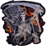 RIP Motorcycle Jacket Embroidery Patch - 28x29.5 cm