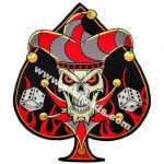 Joker Coat Embroidery Patch - 33 cm