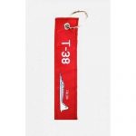T-38 Talon Fabric Keychain - 13x3 cm