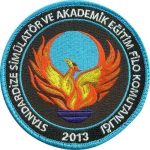 2013 Standardize Simulator and Academic Training Command Patch (9.5x9.5 cm)