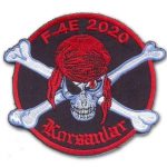 F-4E 2020 Pirates Embroidery Patch - 9x10 cm