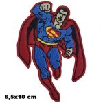Superman Supermen Embroidery Patch 6.5x10 cm