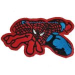 Spiderman Embroidery Patch 4.5x8 cm