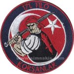 171st Squadron Pirates Embroidery Patch - 9.5x9.5 cm