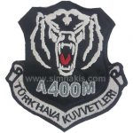Turkish Air Force Embroidery Patch - 9x9 cm