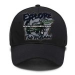 Explore the Embroidered Patch Hat - Adjustable Velcro Strap