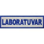 Personnel Name Tag Embroidery Patch 3x10 cm
