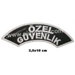 New Public Security Personnel Arm Embroidery Patch - 2.5x10 cm