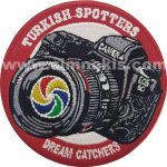 Turkish Spotters Photographer Embroidery Patch 9.5x9.5 cm