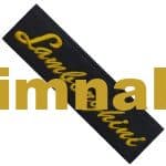 Lamborghini Embroidery Patch Emblem Text 11x3 cm