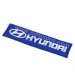 Hyundai Embroidery Patch Emblem Text 12x3 cm