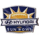 Hyundai Sun Bowl Embroidery Patch Emblem 10x7.5 cm