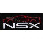 Isuzu NSX Embroidery Patch Emblem 10x4 cm