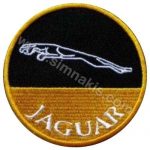 Jaguar Embroidery Patch Emblem Logo 9x9 cm