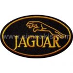 Jaguar Embroidery Patch Emblem Gold 9x5.5 cm