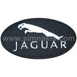 Jaguar Embroidery Patch Emblem Black 9x5.5 cm