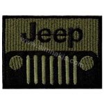 Jeep Embroidery Patch Emblem Logo 9.5x7 cm