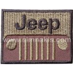 Jeep Embroidery Patch Emblem Logo 8x6 cm