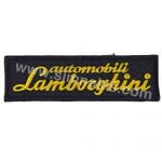 Lamborghini Auto Embroidery Patch Emblem 11x3.5 cm