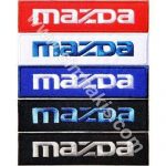 Mazda Embroidery Patch Emblem Text 9x2 cm