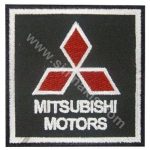 Mitsubishi Logo Embroidery Patch Emblem 8x7.5 cm