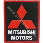 Mitsubishi 4x4 Logo Embroidery Patch Emblem 8.5x7.5 cm
