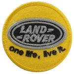Land Rover One Embroidery Patch Emblem 8x8 cm