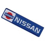 Nissan Embroidery Patch Emblem Logo Text 13x3 cm